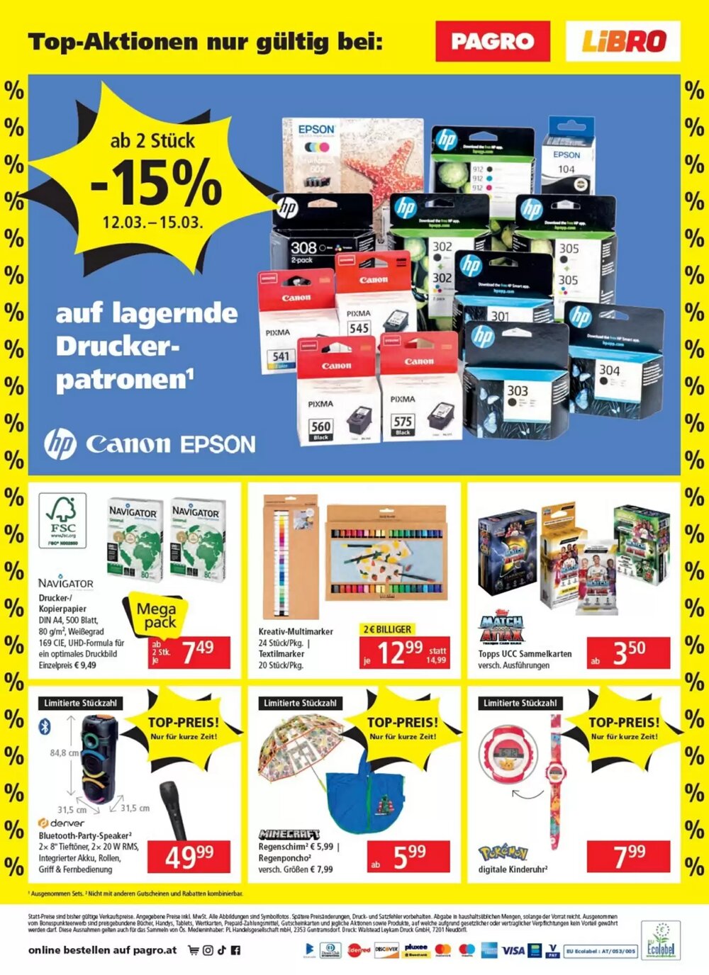 Pagro Diskont Flugblatt (ab 12.03.2026) - Angebote und Prospekt - Seite 8