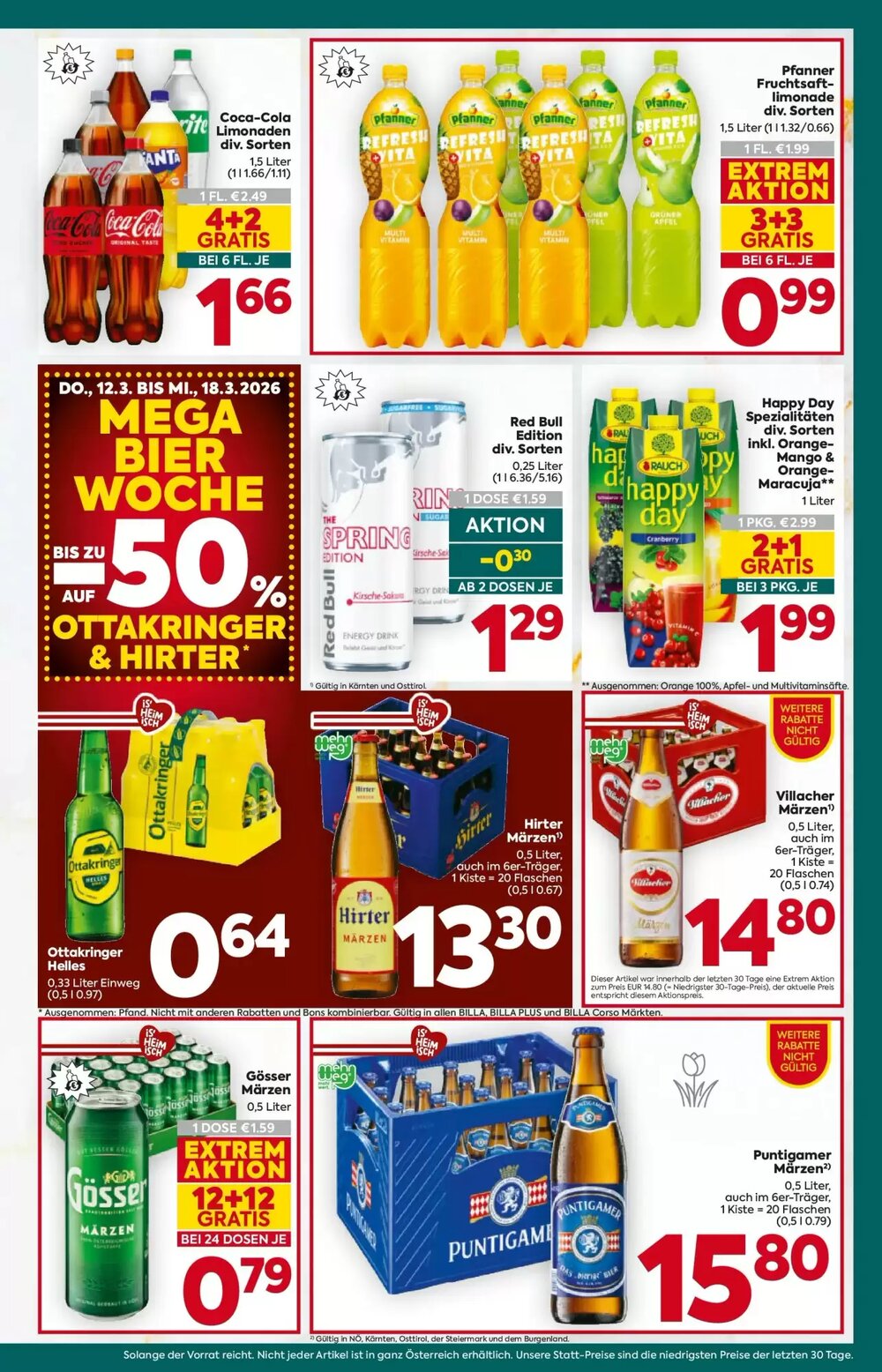 Billa Flugblatt (ab 12.03.2026) - Angebote und Prospekt - Seite 13