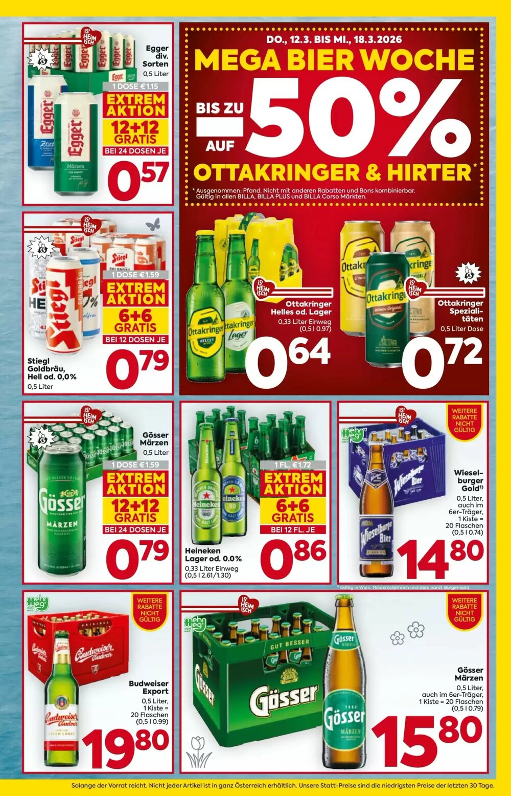 Billa Flugblatt (ab 12.03.2026) - Angebote und Prospekt - Seite 17