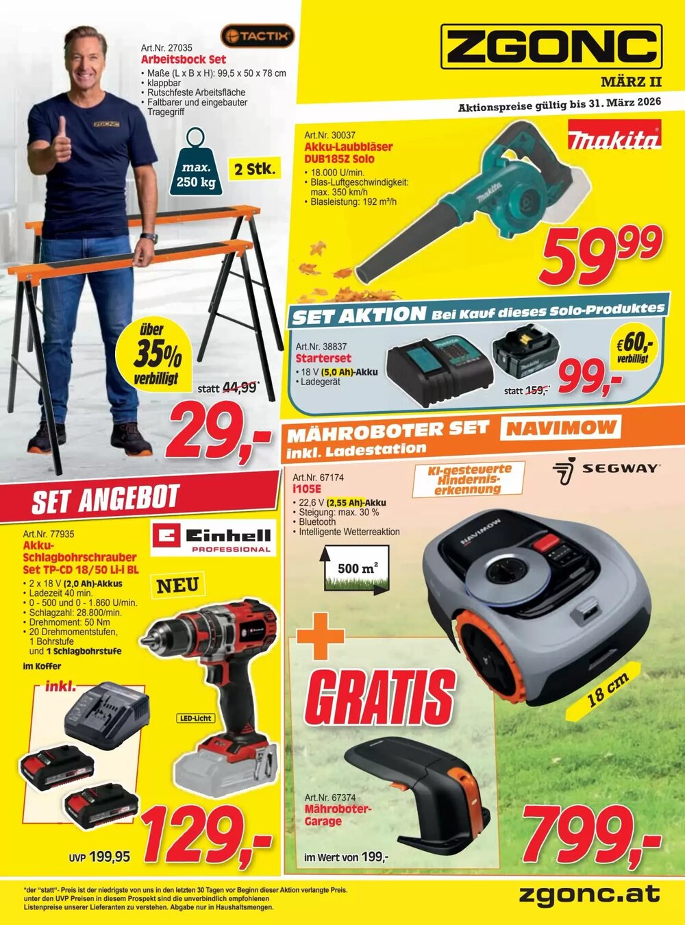 Zgonc Flugblatt (ab 12.03.2026) - Angebote und Prospekt - Seite 1