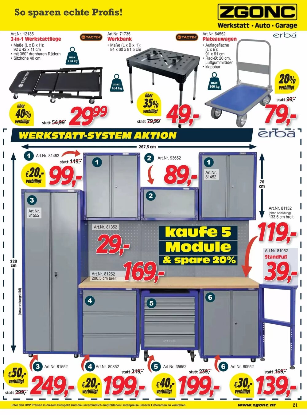 Zgonc Flugblatt (ab 12.03.2026) - Angebote und Prospekt - Seite 21