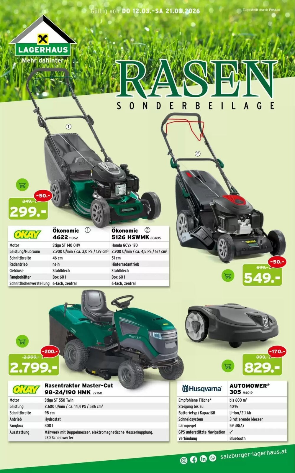 Salzburger Lagerhaus Flugblatt (ab 12.03.2026) - Angebote und Prospekt - Seite 13
