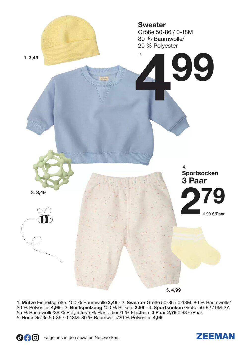 Zeeman Flugblatt (ab 14.03.2026) - Angebote und Prospekt - Seite 13