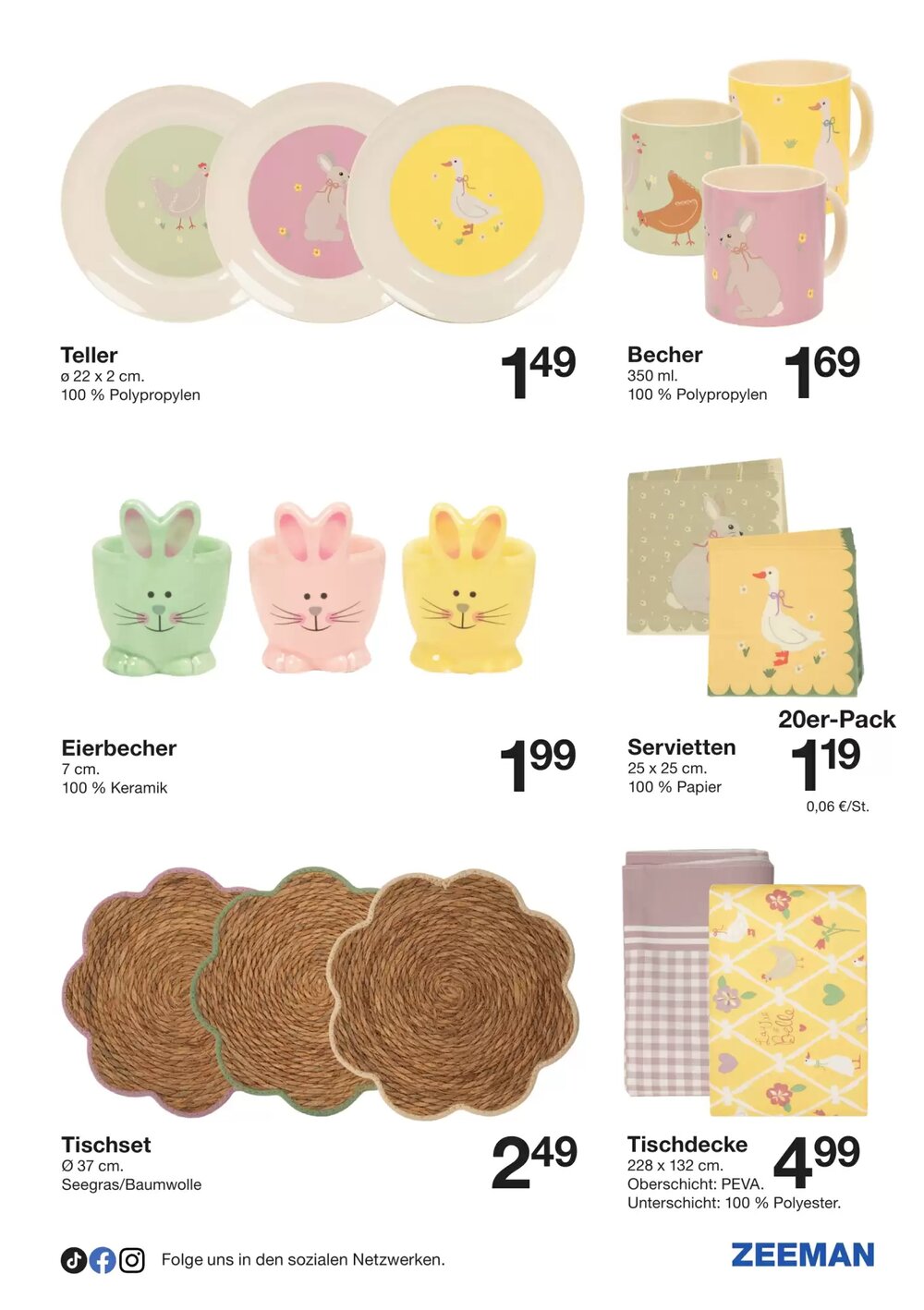 Zeeman Flugblatt (ab 14.03.2026) - Angebote und Prospekt - Seite 3