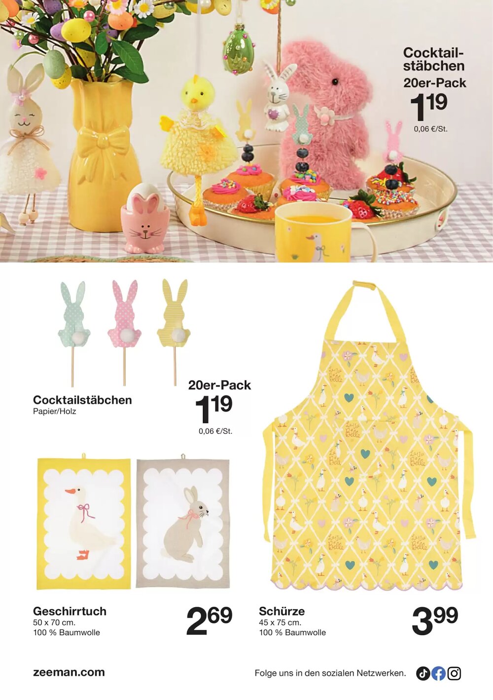 Zeeman Flugblatt (ab 14.03.2026) - Angebote und Prospekt - Seite 4