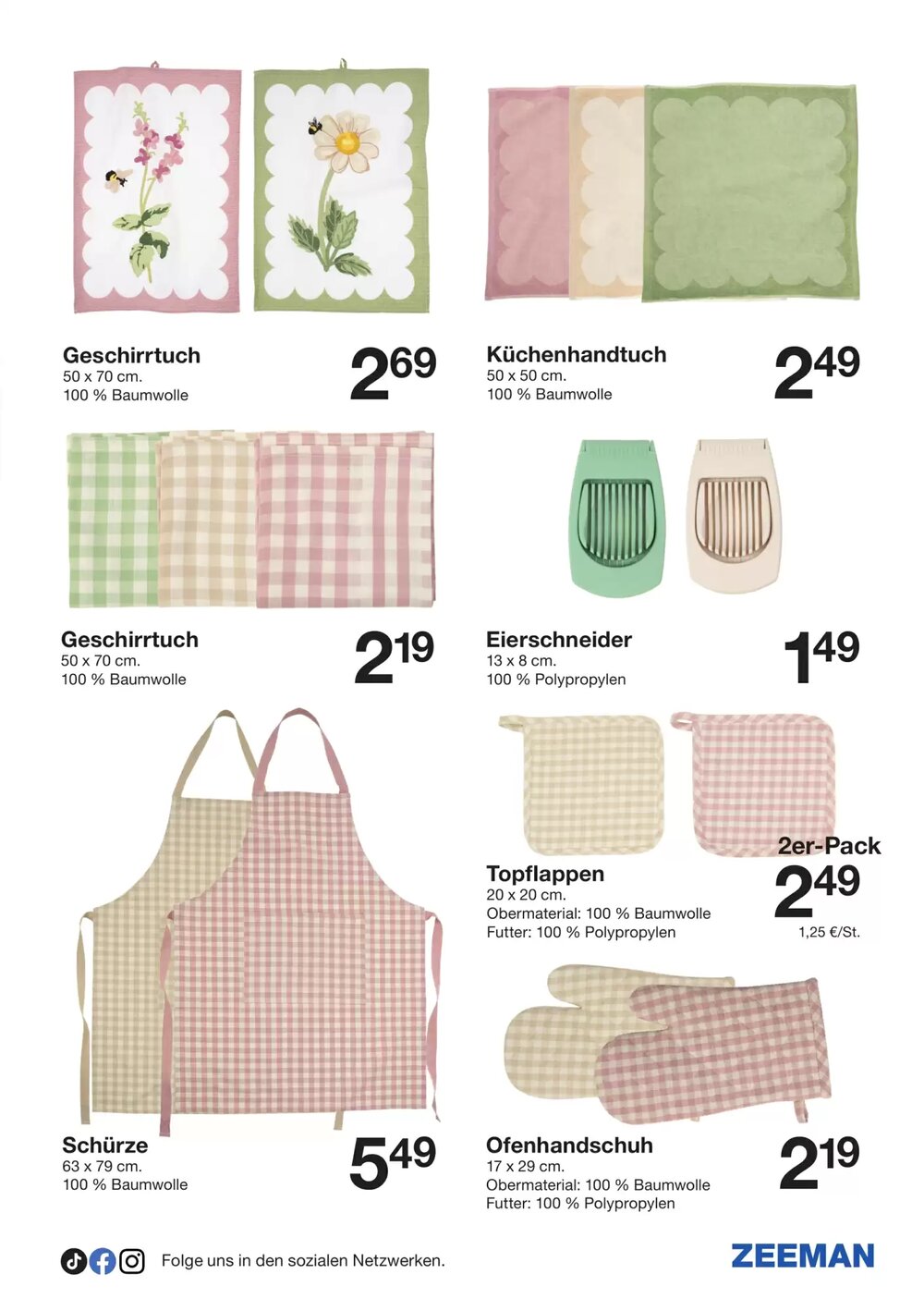 Zeeman Flugblatt (ab 14.03.2026) - Angebote und Prospekt - Seite 5