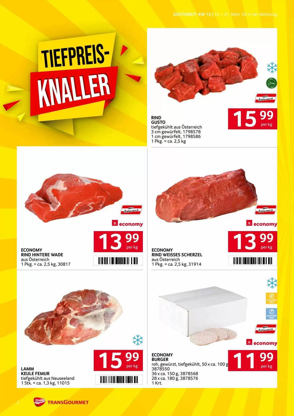 Transgourmet Flugblatt (ab 16.03.2026) - Angebote und Prospekt - Seite 2