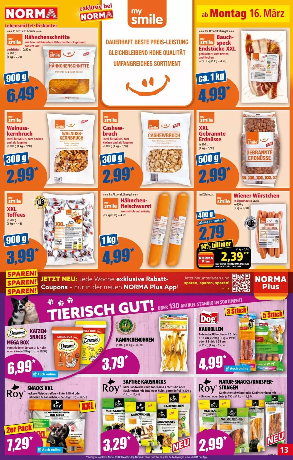 Norma Flugblatt (ab 16.03.2026) - Angebote und Prospekt - Seite 13