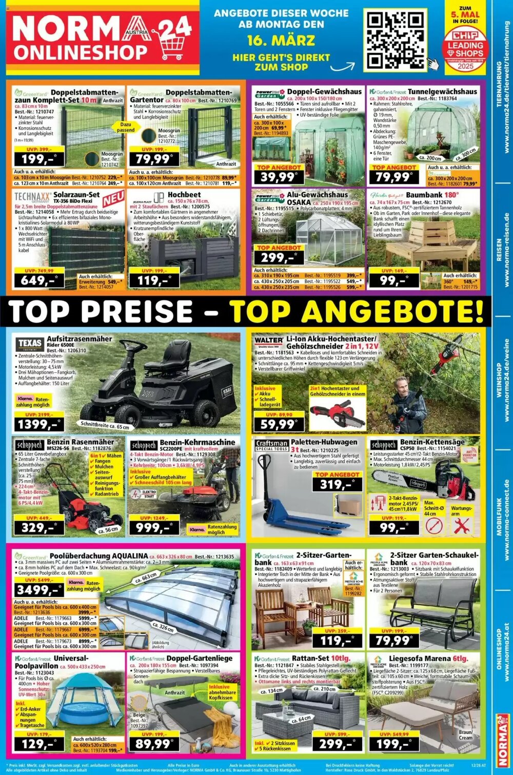 Norma Flugblatt (ab 16.03.2026) - Angebote und Prospekt - Seite 1