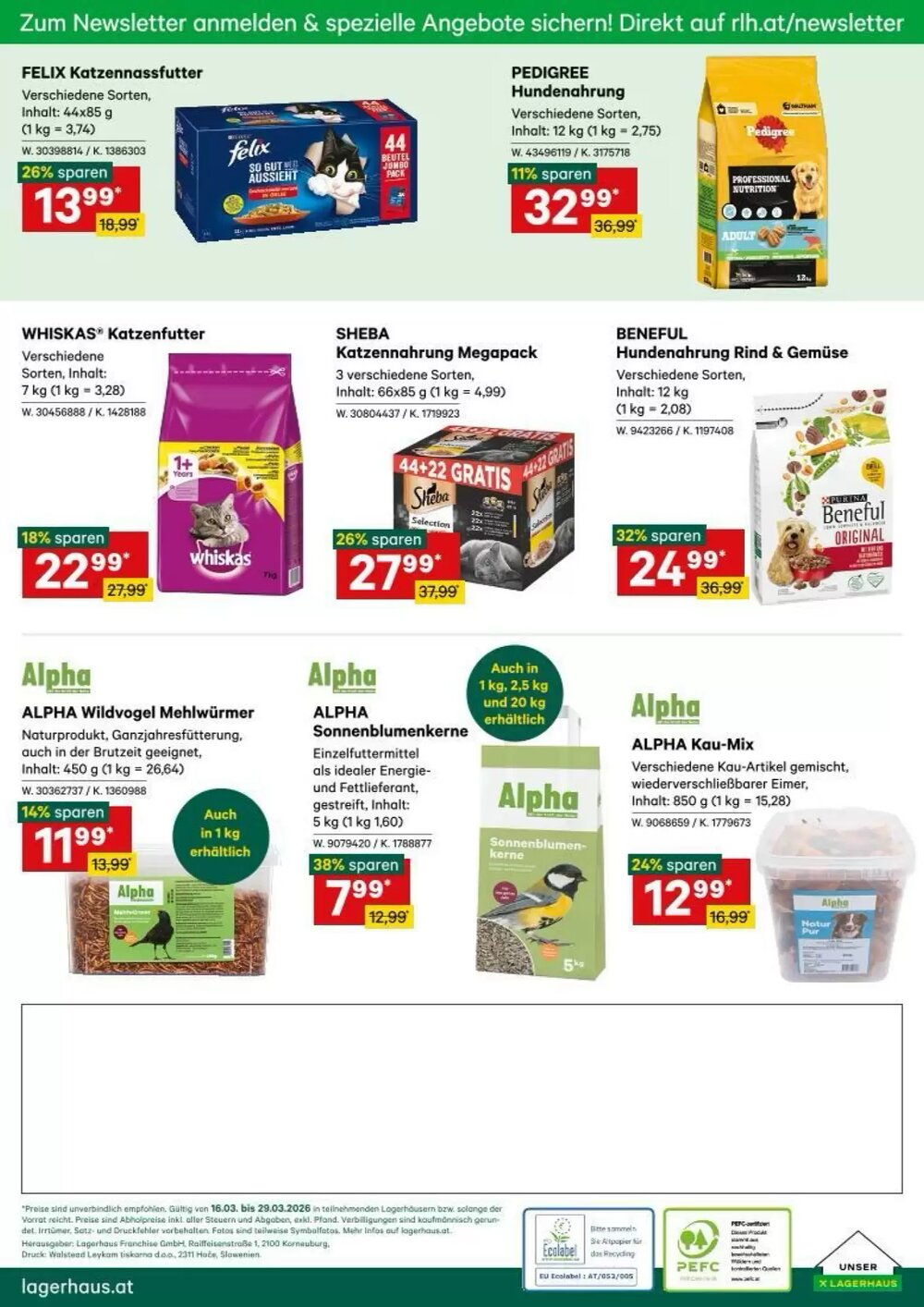 Lagerhaus Flugblatt (ab 16.03.2026) - Angebote und Prospekt - Seite 6