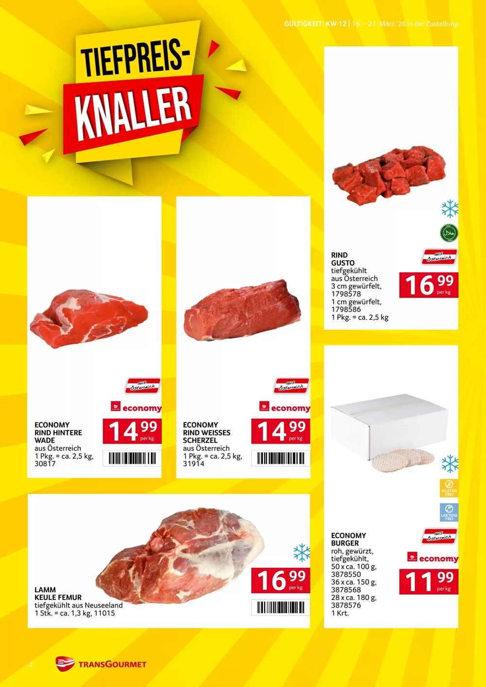 Transgourmet Flugblatt (ab 16.03.2026) - Angebote und Prospekt - Seite 2