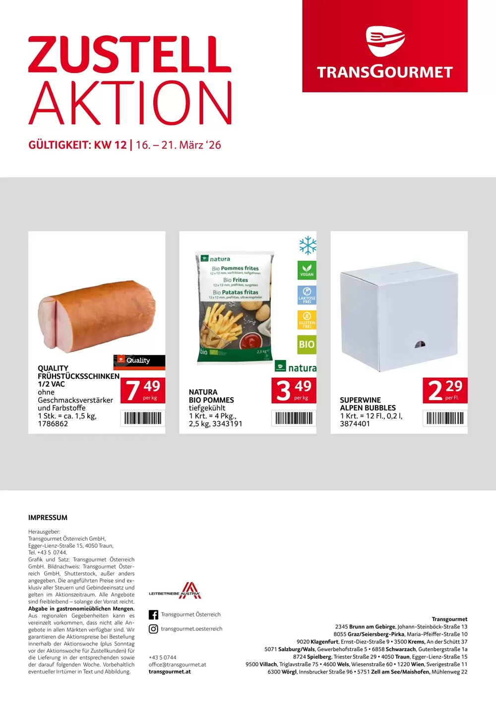 Transgourmet Flugblatt (ab 16.03.2026) - Angebote und Prospekt - Seite 28