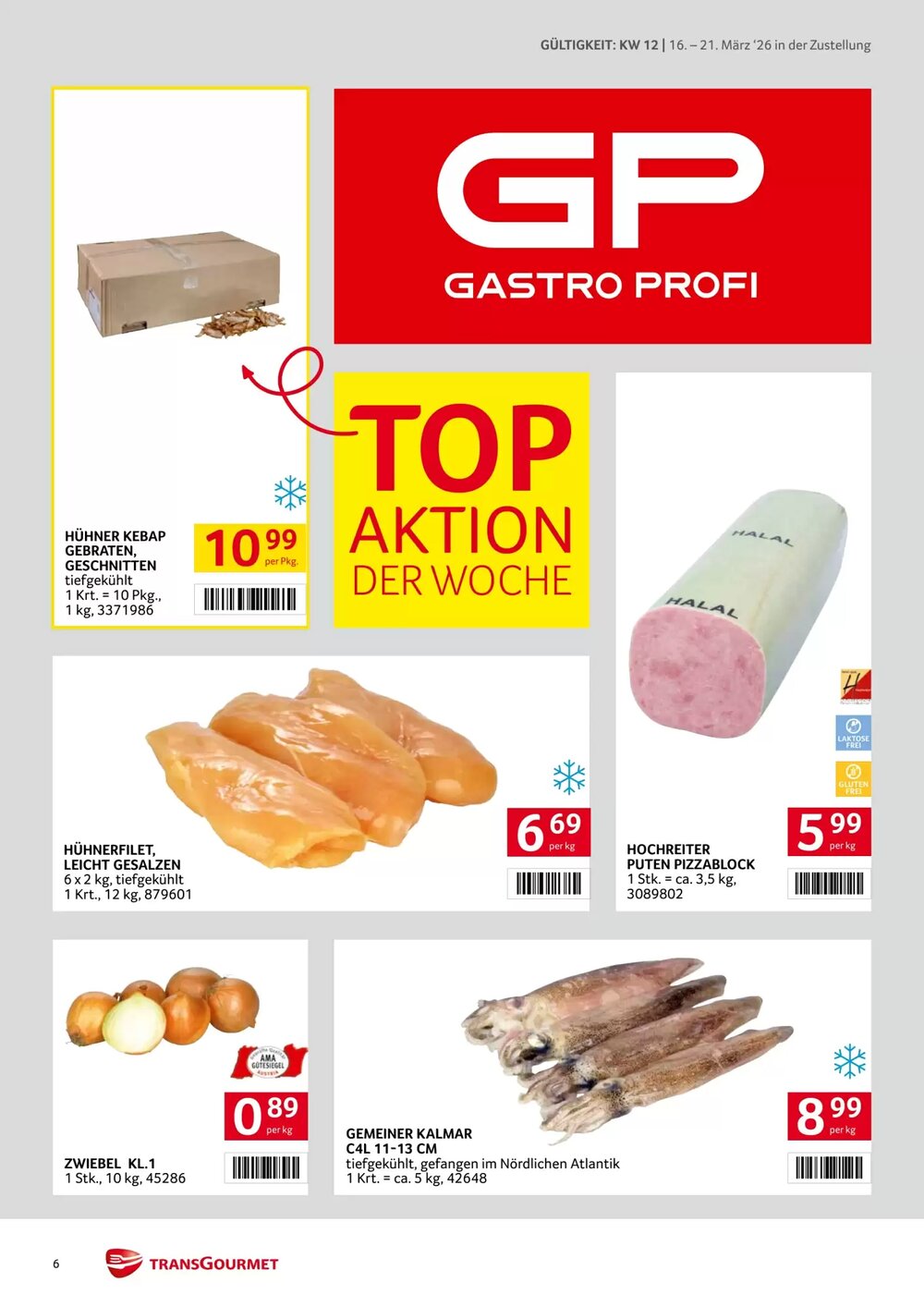 Transgourmet Flugblatt (ab 16.03.2026) - Angebote und Prospekt - Seite 6
