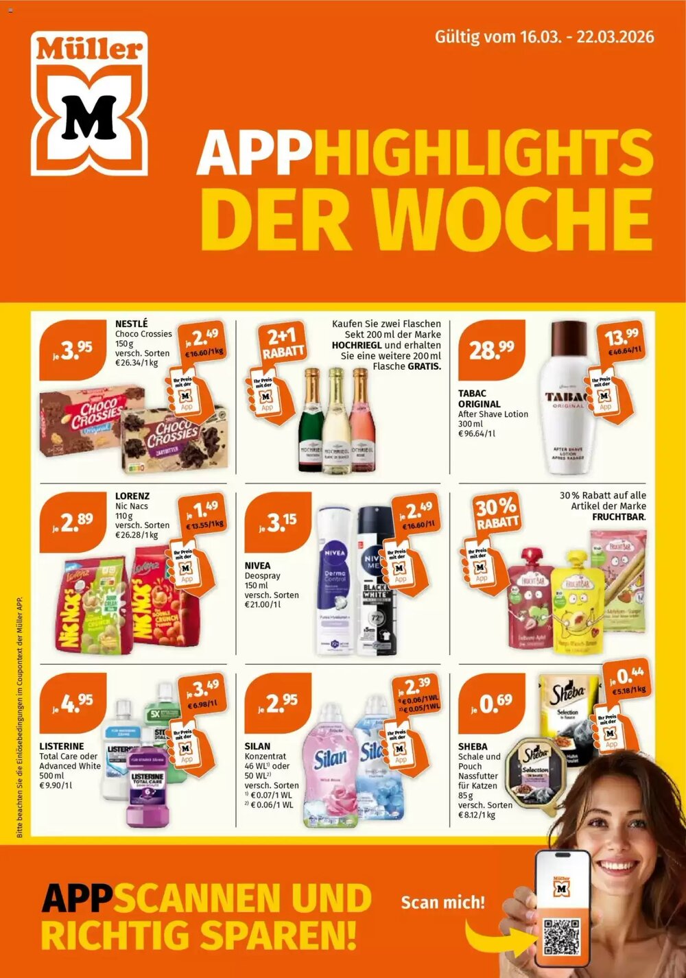 Müller Flugblatt (ab 16.03.2026) - Angebote und Prospekt - Seite 1