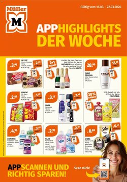 Müller Flugblatt (ab 16.03.2026) - Angebote und Prospekt