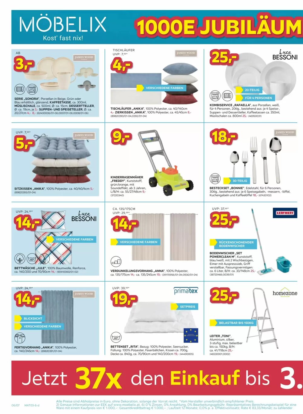 Möbelix Flugblatt (ab 17.03.2026) - Angebote und Prospekt - Seite 6