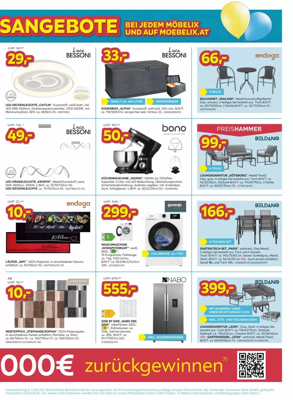 Möbelix Flugblatt (ab 17.03.2026) - Angebote und Prospekt - Seite 7