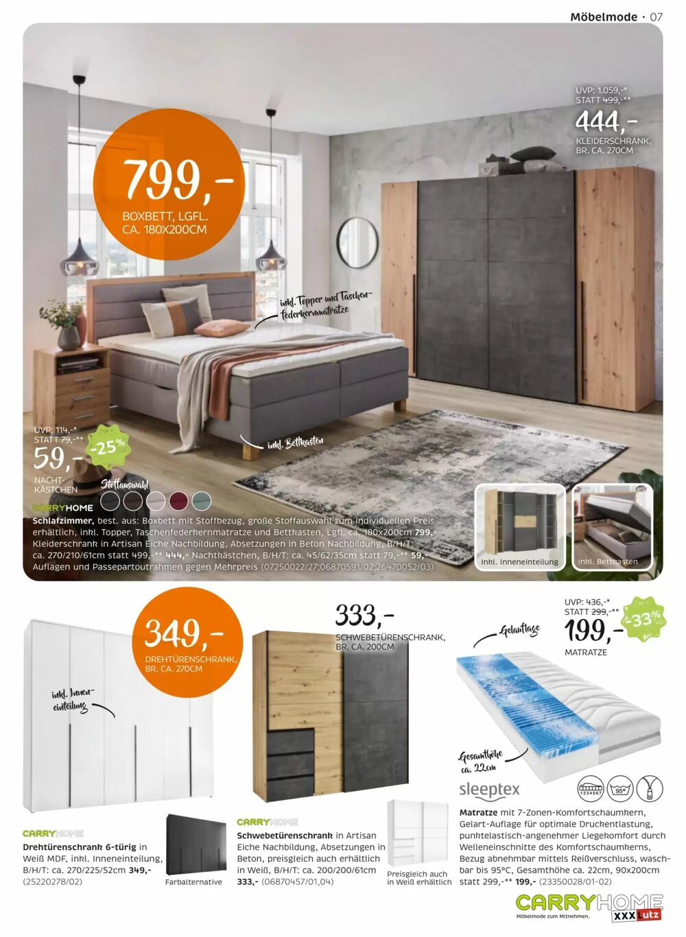 XXXLutz Flugblatt (ab 17.03.2026) - Angebote und Prospekt - Seite 7