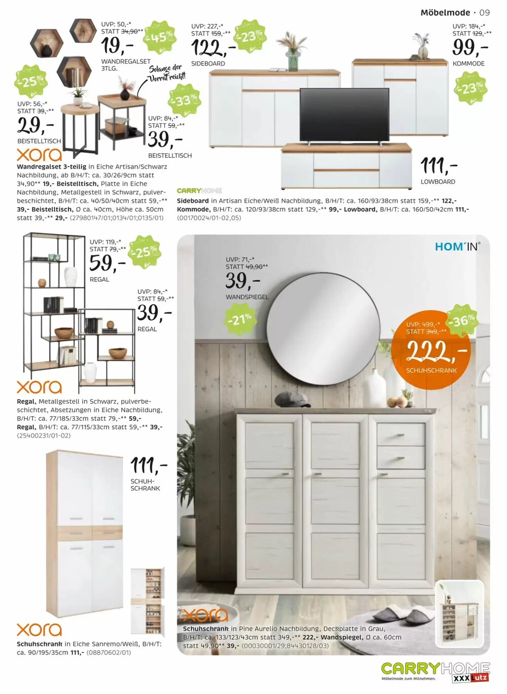 XXXLutz Flugblatt (ab 17.03.2026) - Angebote und Prospekt - Seite 9