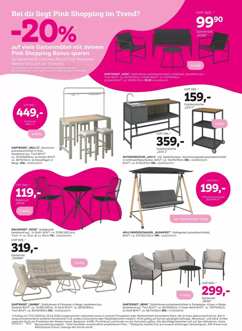 Mömax Flugblatt (ab 17.03.2026) - Angebote und Prospekt - Seite 14