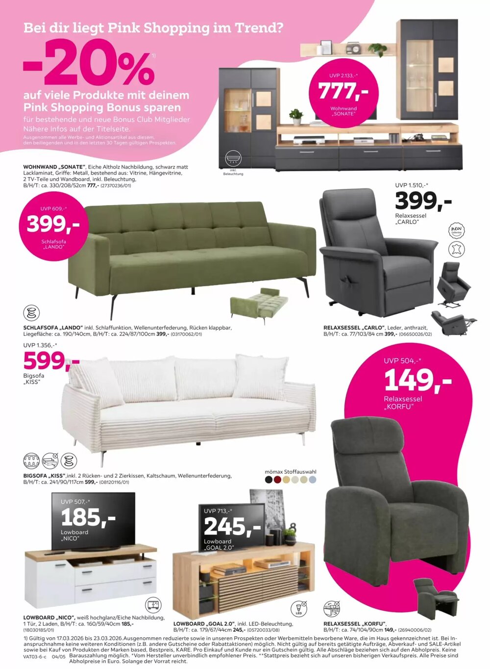 Mömax Flugblatt (ab 17.03.2026) - Angebote und Prospekt - Seite 4