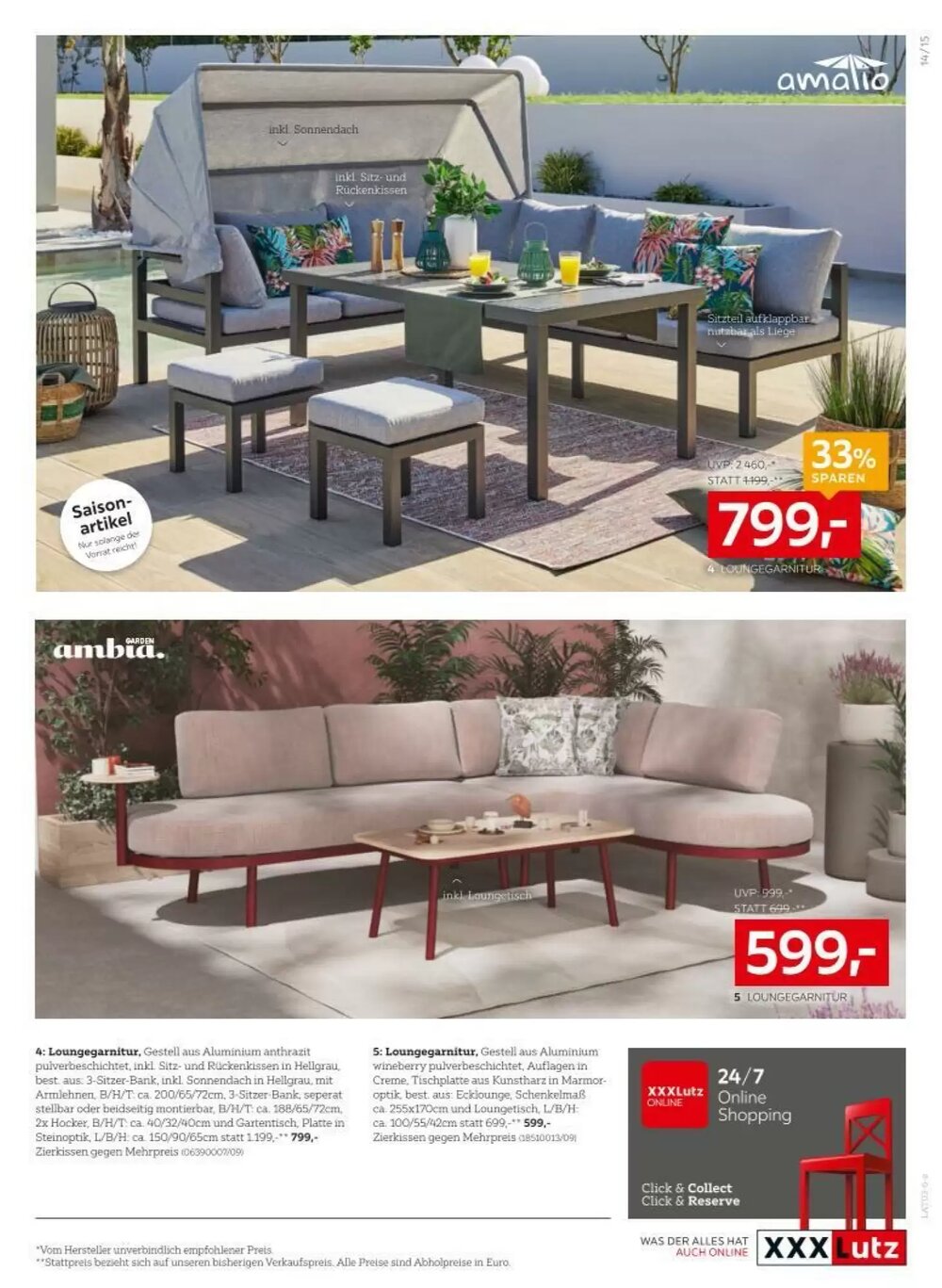 XXXLutz Flugblatt (ab 17.03.2026) - Angebote und Prospekt - Seite 15