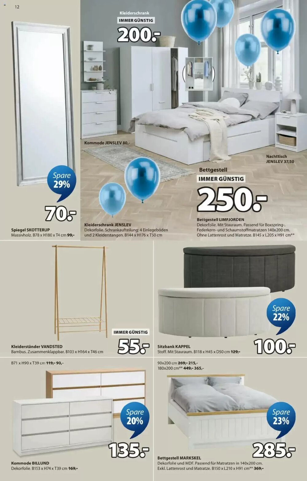 JYSK Flugblatt (ab 17.03.2026) - Angebote und Prospekt - Seite 12