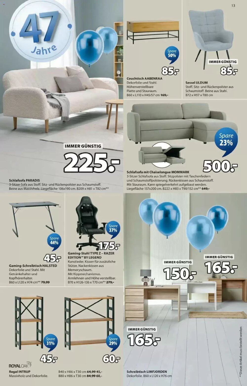 JYSK Flugblatt (ab 17.03.2026) - Angebote und Prospekt - Seite 13