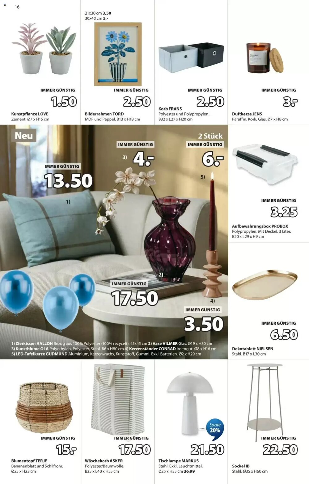 JYSK Flugblatt (ab 17.03.2026) - Angebote und Prospekt - Seite 16
