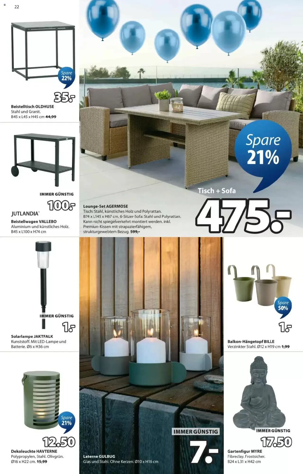 JYSK Flugblatt (ab 17.03.2026) - Angebote und Prospekt - Seite 22