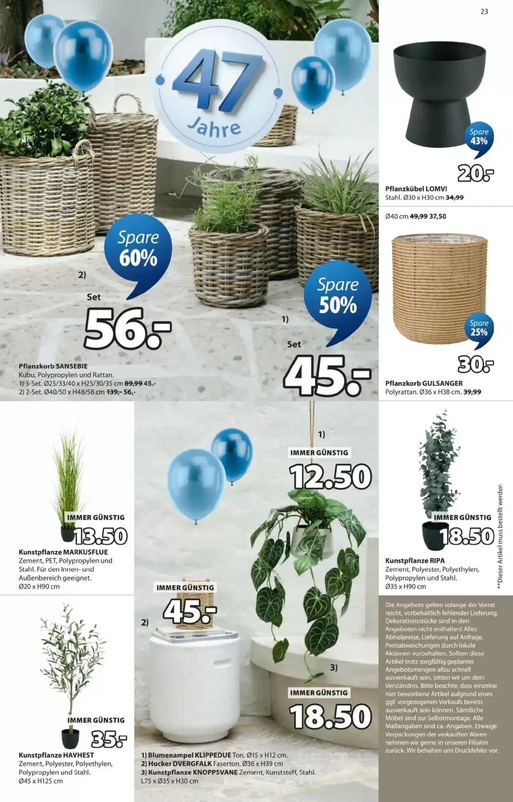 JYSK Flugblatt (ab 17.03.2026) - Angebote und Prospekt - Seite 23