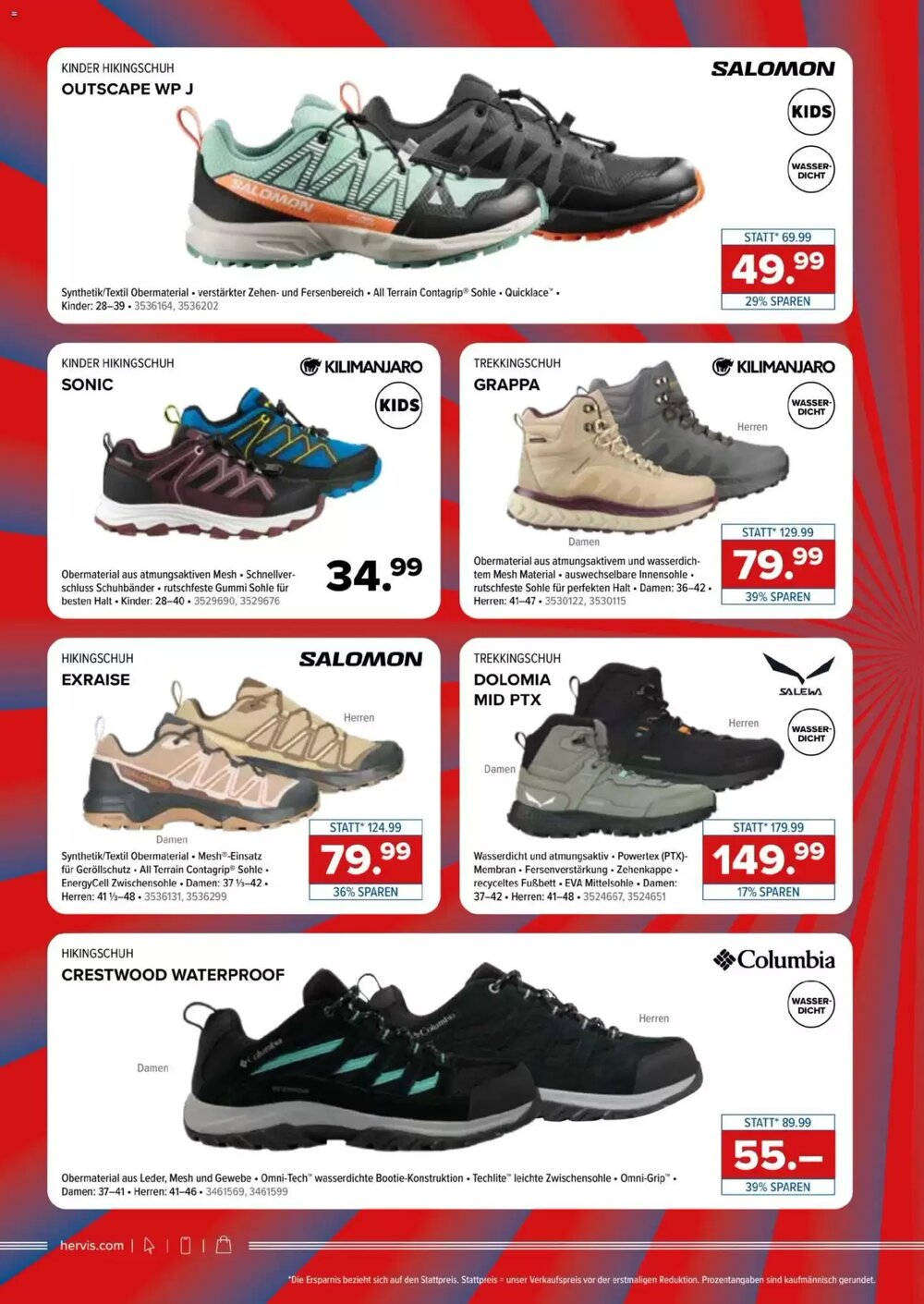 Hervis Flugblatt (ab 17.03.2026) - Angebote und Prospekt - Seite 6
