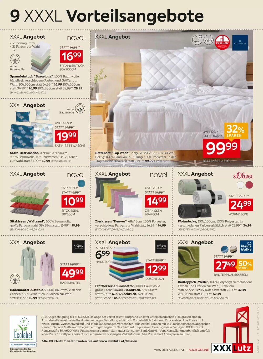 XXXLutz Flugblatt (ab 17.03.2026) - Angebote und Prospekt - Seite 2