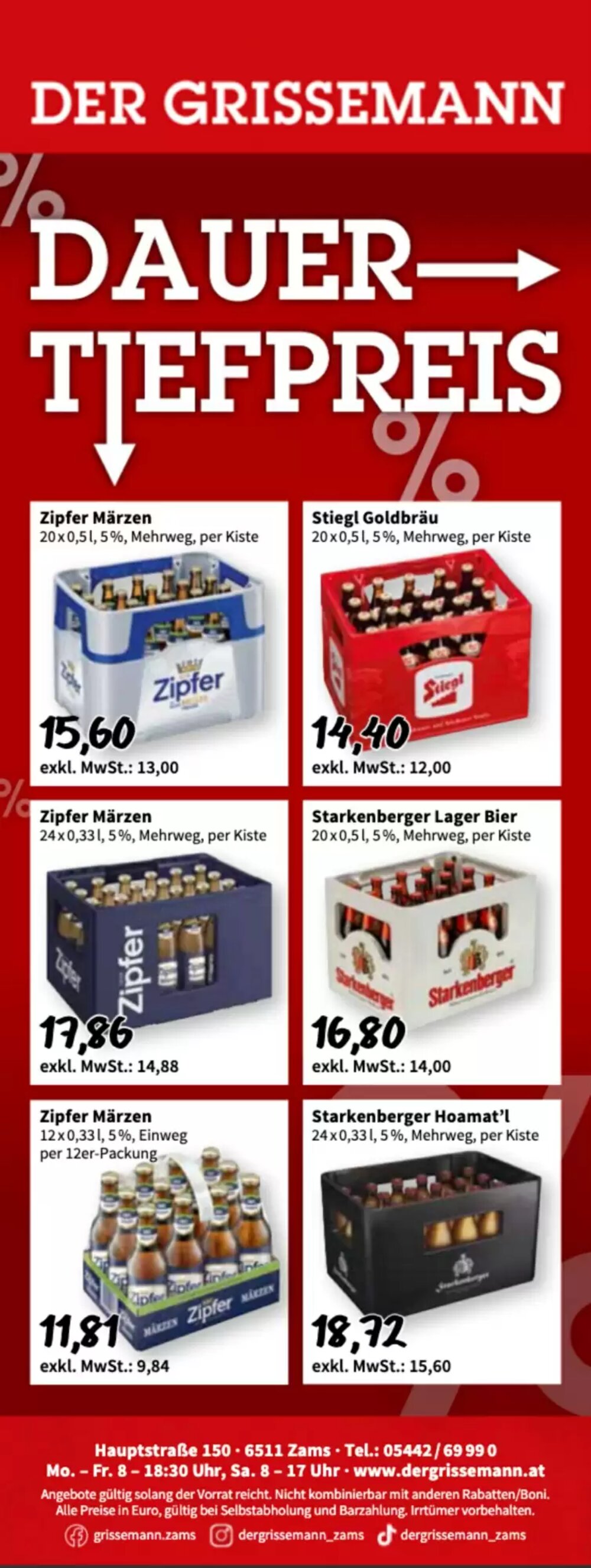 Der Grissemann Flugblatt (ab 17.03.2026) - Angebote und Prospekt - Seite 1