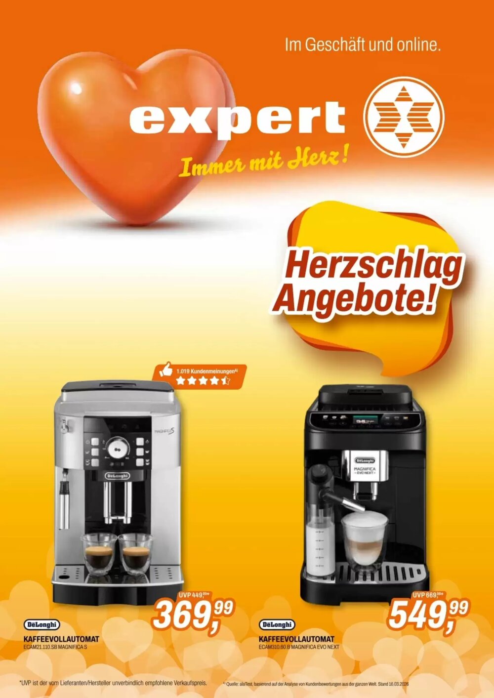 Expert Flugblatt (ab 17.03.2026) - Angebote und Prospekt - Seite 1