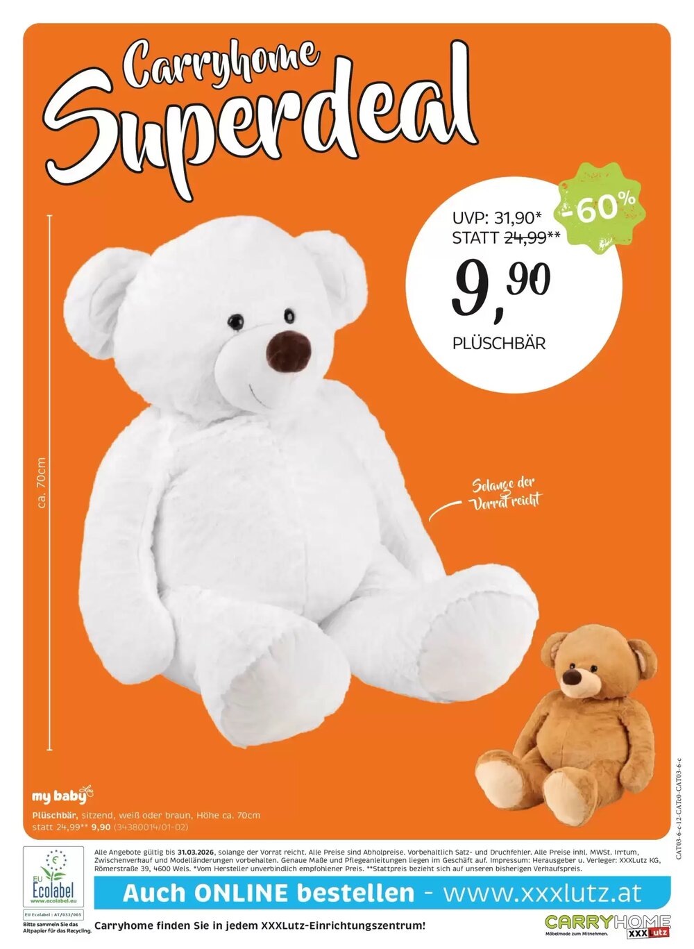 XXXLutz Flugblatt (ab 17.03.2026) - Angebote und Prospekt - Seite 12