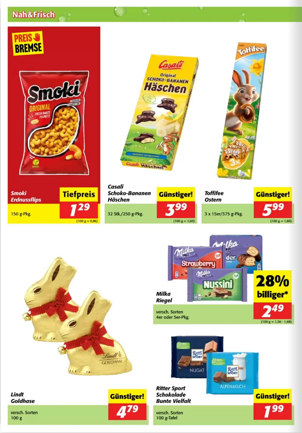 Nah&Frisch Flugblatt (ab 18.03.2026) - Angebote und Prospekt - Seite 6