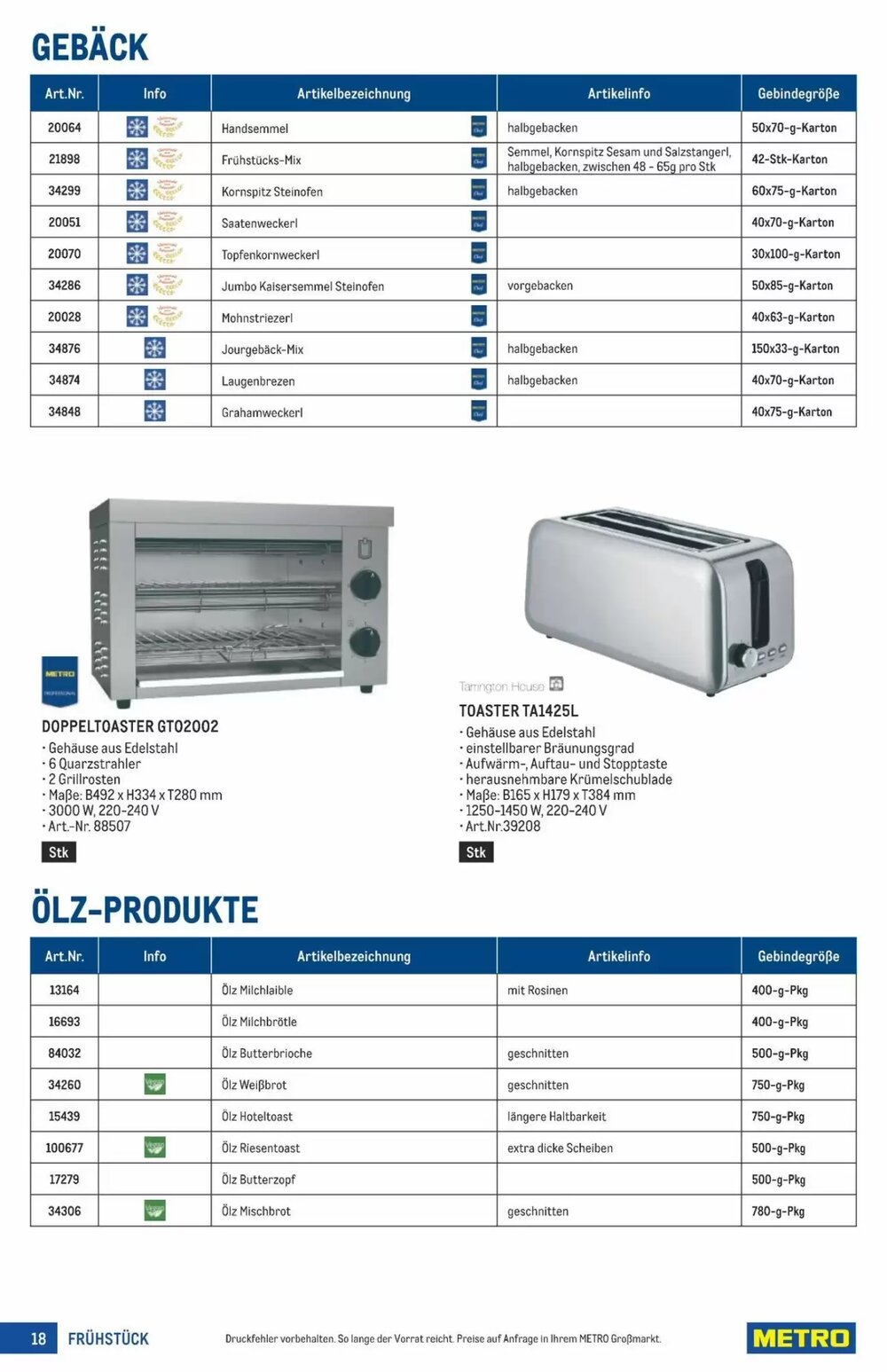 Metro Flugblatt (ab 18.03.2026) - Angebote und Prospekt - Seite 18