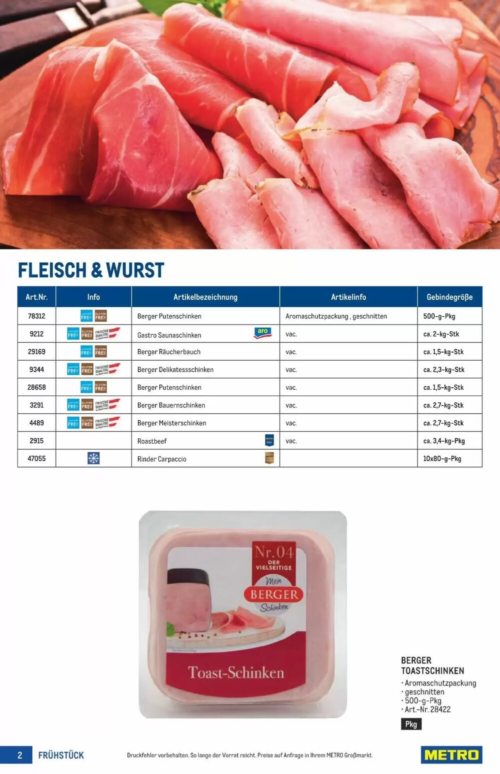 Metro Flugblatt (ab 18.03.2026) - Angebote und Prospekt - Seite 2