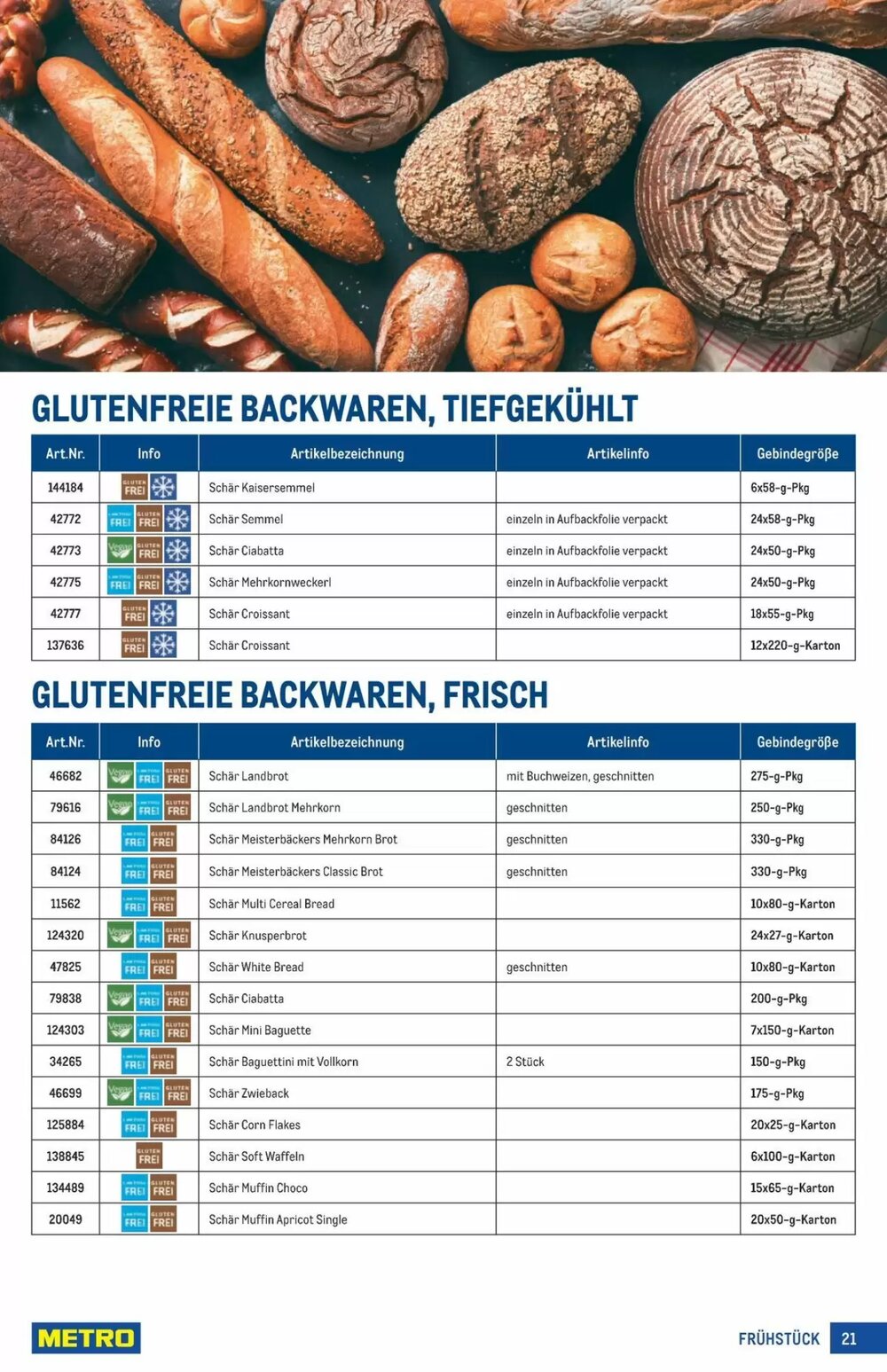 Metro Flugblatt (ab 18.03.2026) - Angebote und Prospekt - Seite 21