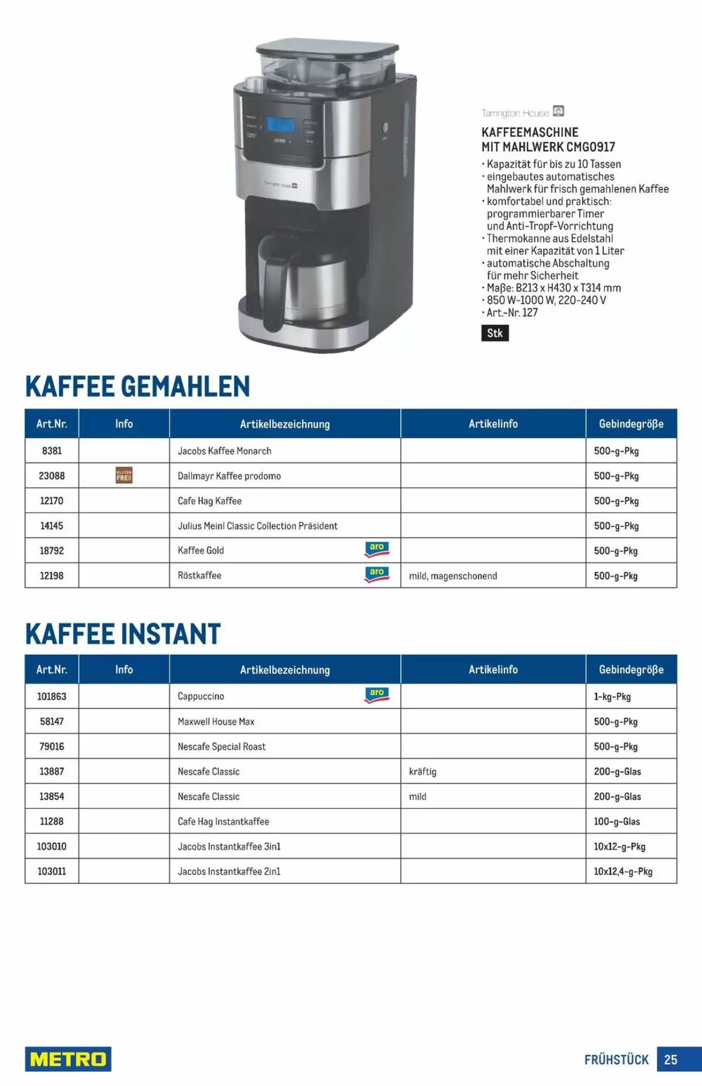 Metro Flugblatt (ab 18.03.2026) - Angebote und Prospekt - Seite 25