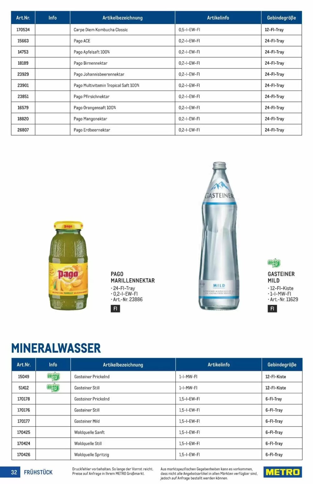 Metro Flugblatt (ab 18.03.2026) - Angebote und Prospekt - Seite 32
