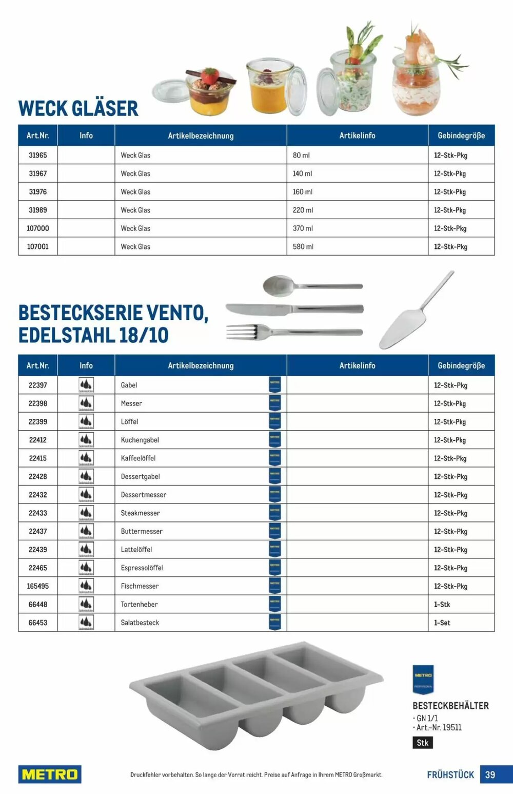 Metro Flugblatt (ab 18.03.2026) - Angebote und Prospekt - Seite 39