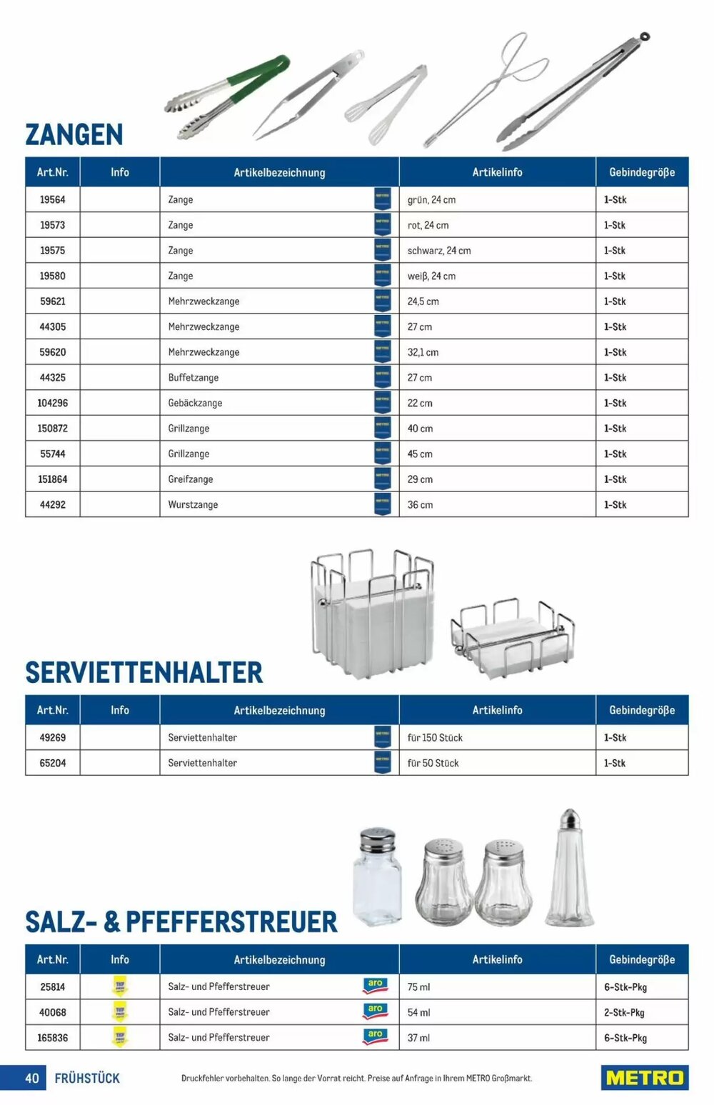Metro Flugblatt (ab 18.03.2026) - Angebote und Prospekt - Seite 40