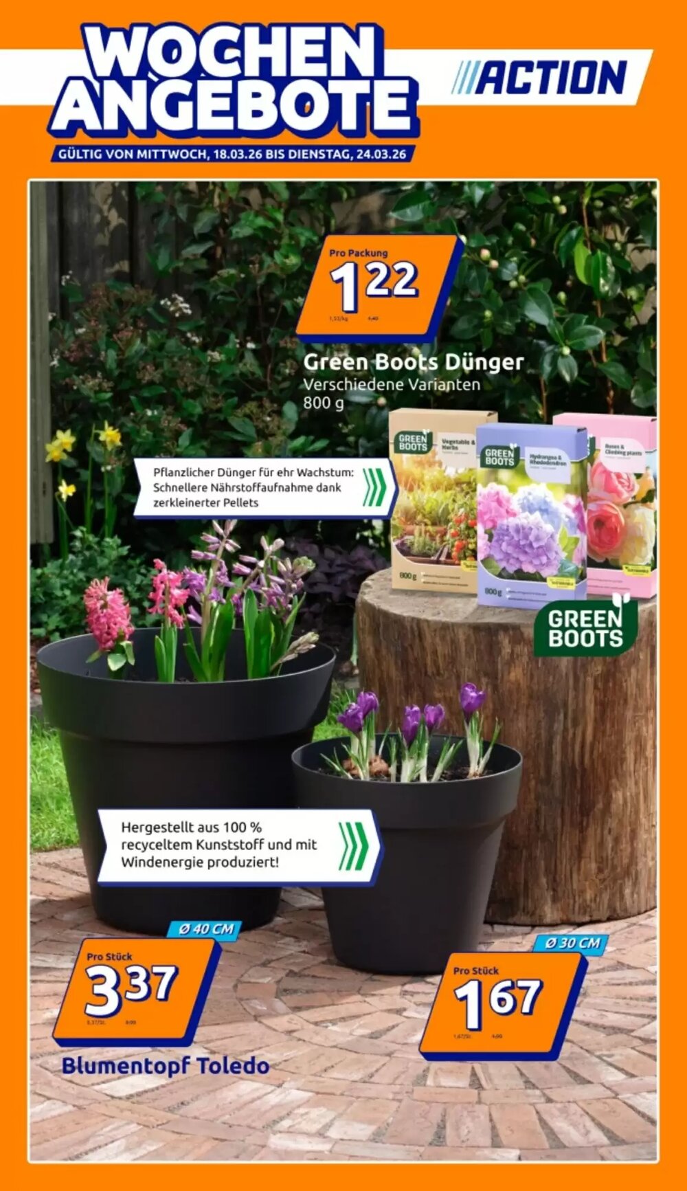 Action Flugblatt (ab 18.03.2026) - Angebote und Prospekt - Seite 1