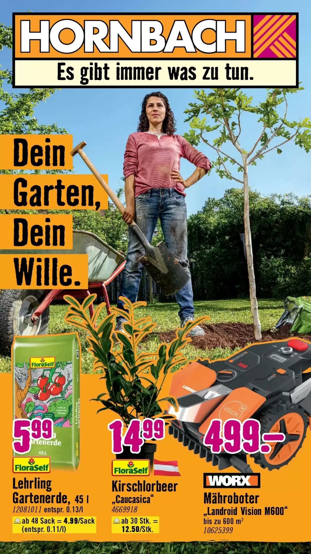 Hornbach Flugblatt (ab 18.03.2026) - Angebote und Prospekt - Seite 1
