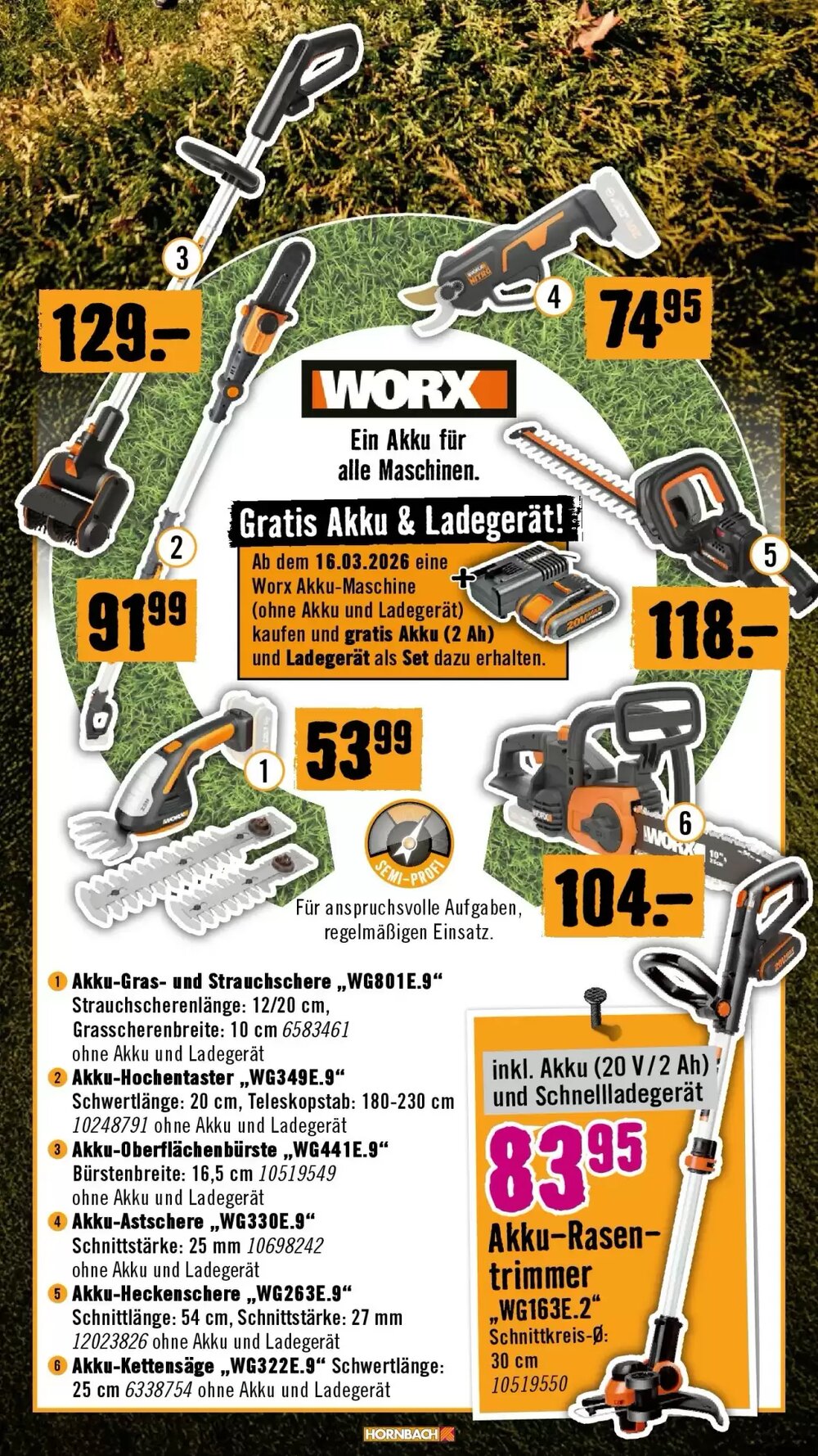 Hornbach Flugblatt (ab 18.03.2026) - Angebote und Prospekt - Seite 30