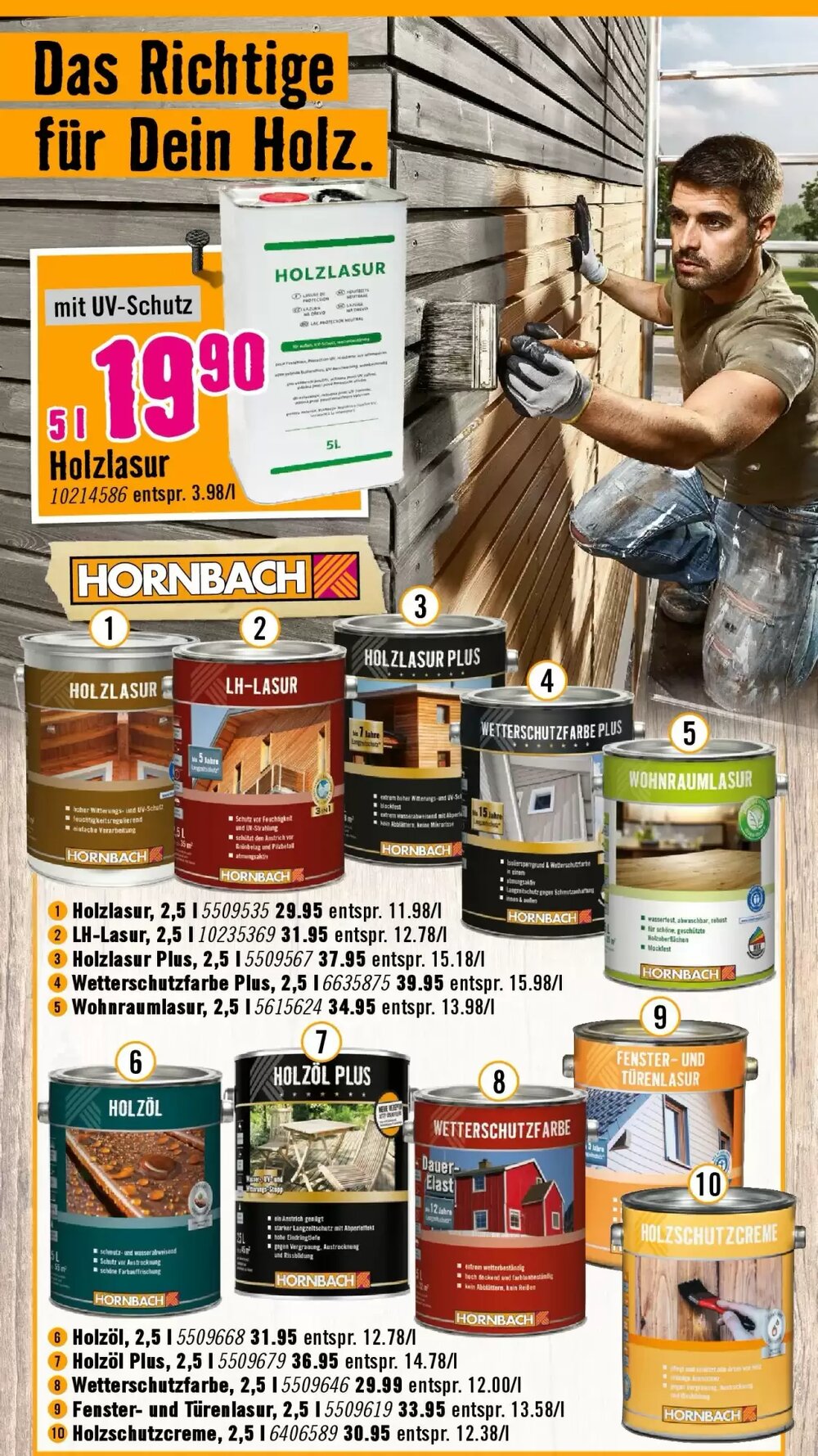 Hornbach Flugblatt (ab 18.03.2026) - Angebote und Prospekt - Seite 42