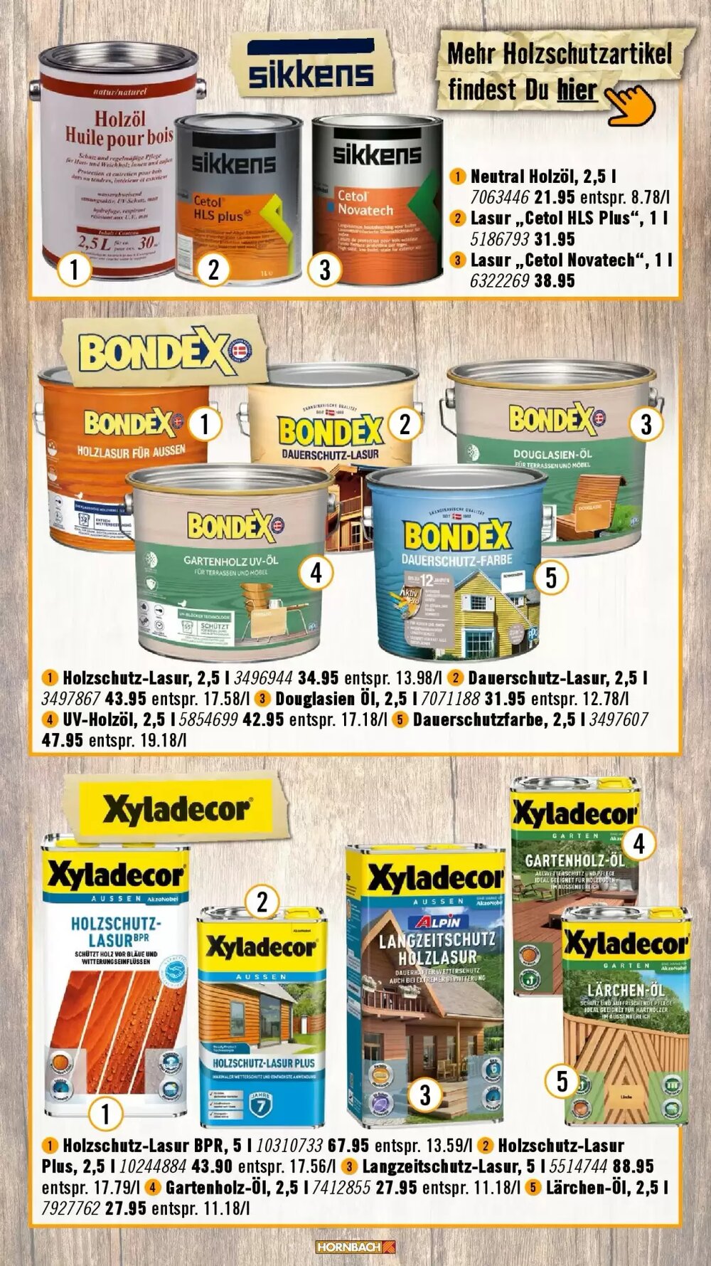 Hornbach Flugblatt (ab 18.03.2026) - Angebote und Prospekt - Seite 43