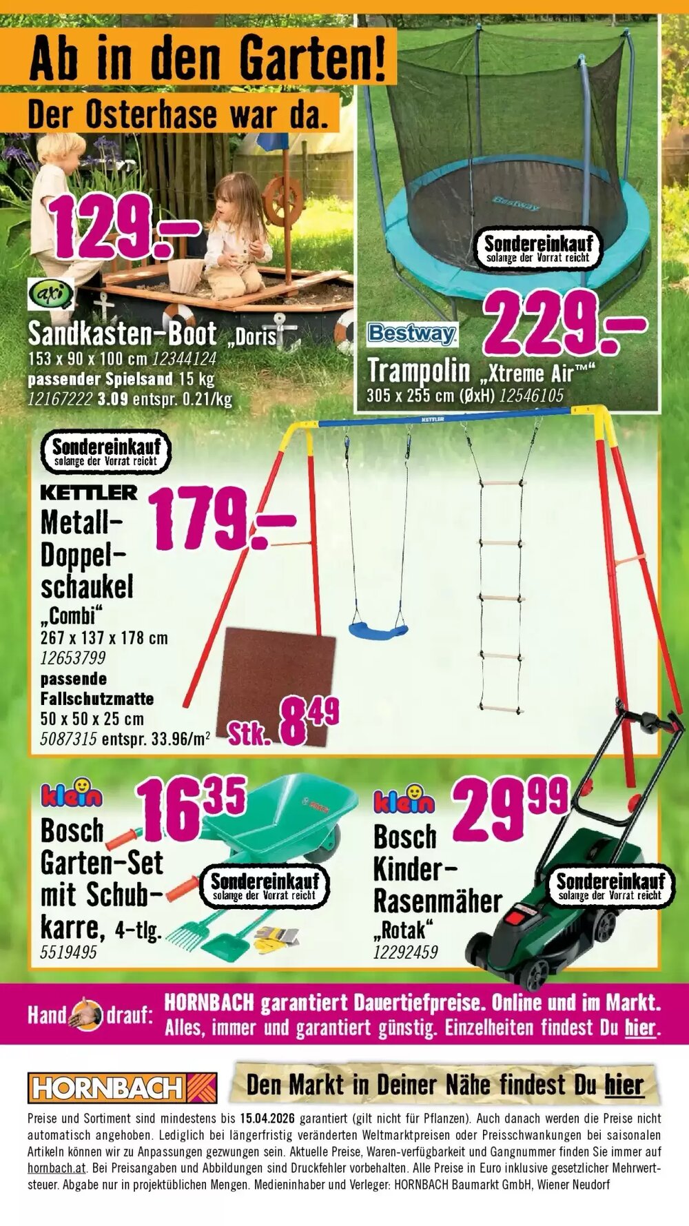 Hornbach Flugblatt (ab 18.03.2026) - Angebote und Prospekt - Seite 59